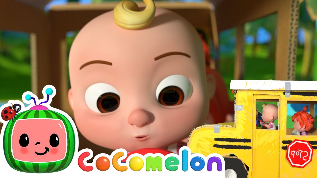 ⁣Wheels on the Bus (Play Version) - @CoComelon | Kids Song | Yellow Bus Song