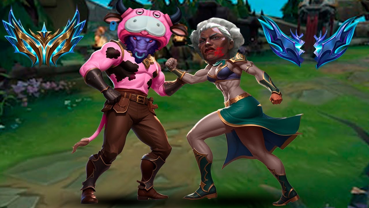 ALISTAR TOP vs AMBESSA! HIPER CARREANDO EN CASI MASTER ELO!