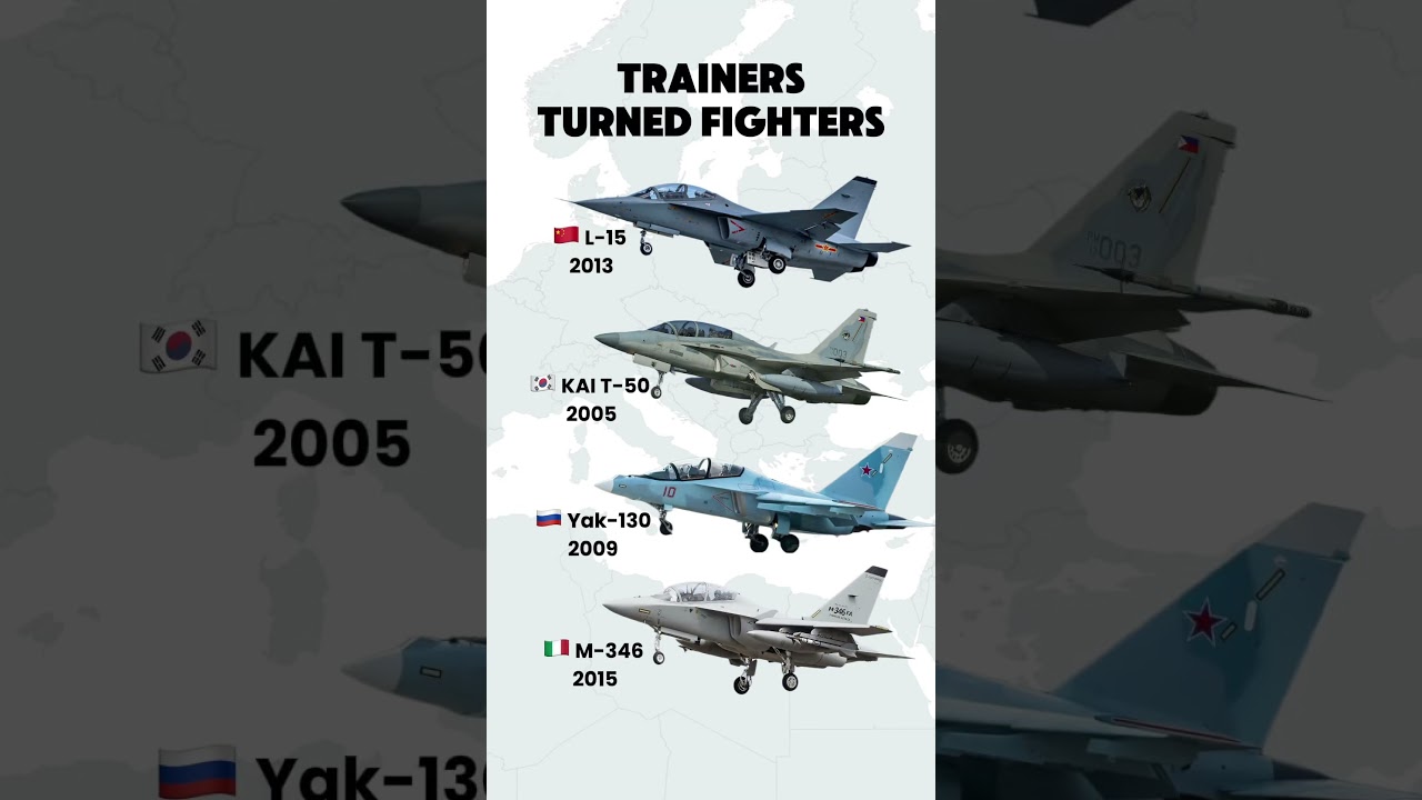 Training Jets That Can Fight ✈️ | L-15 vs T-50 vs Yak-130 vs M-346