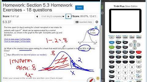 Dr  Swiersz Video Solving Section 5 3 Homework Exercises #12 Through #15   20170627 Stats
