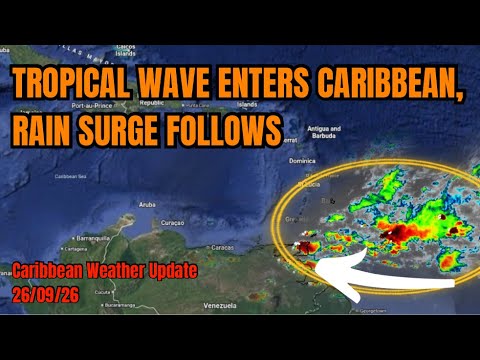 Rain Surge Follows Tropical Wave, Hurricane POLO to Make Landfall • 26/09/26