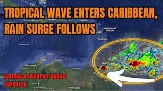 Rain Surge Follows Tropical Wave, Hurricane POLO to Make Landfall • 26/09/26