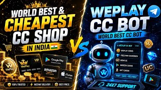 WORLD'S BEST CC SHOP & TELEGRAM BOT ✅