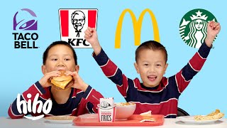 Kids Try TikTok Secret Menu Food Hacks | HiHo Kids by HiHo Kids 1,309,761 views 10 months ago 6 minutes, 41 seconds