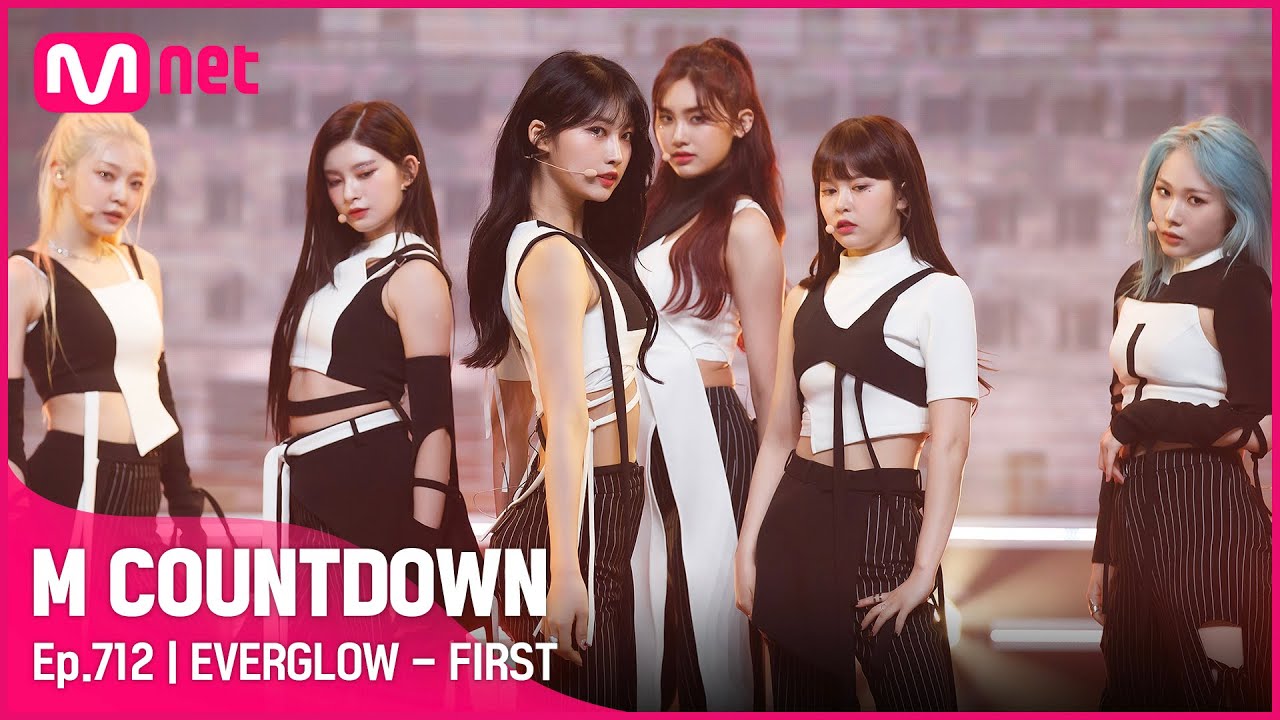 [EVERGLOW - FIRST] KPOP TV Show | #엠카운트다운 | Mnet 210603 방송 - YouTube