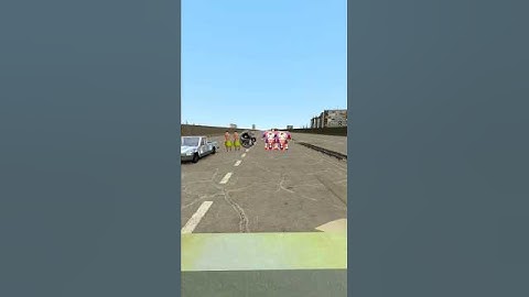 Termina, Hamood And Pomni Chasing On Road Nextbot Gmod