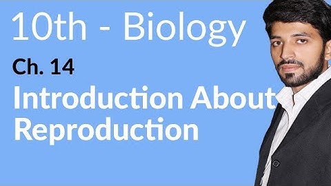 10th Class Biology Chapter 5 - Introduction about Reproduction - Class 10 Biology Chapter 14