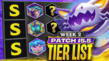 The ONLY Comps you NEED to Know in Patch 15.5 | Teamfight Tactics Guide | Tier List