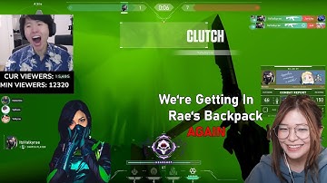 Valkyrae INSANE 1v4 Clutch