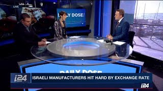 How does the Israeli shekel being so strong affect manufactures who work with US companies?