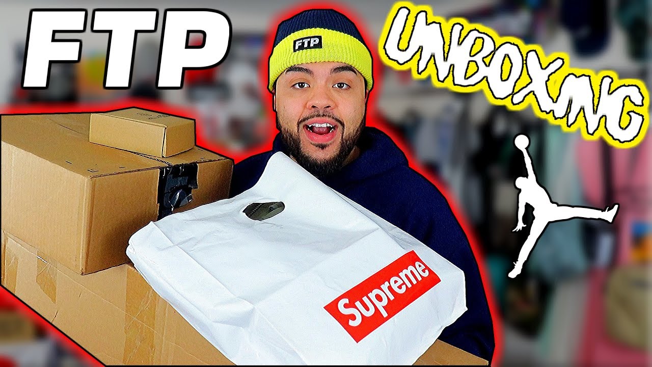 $700 HYPEBEAST UNBOXING! FTP, JORDANS, POLO Ralph Lauren
