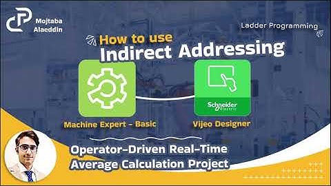 Indirect Addressing in Machine Expert Basic | Visualize in Vijeo Designer | #tutorial