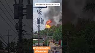 Explosión de Bombonas de Gas en San Carlos Cojedes #noticias