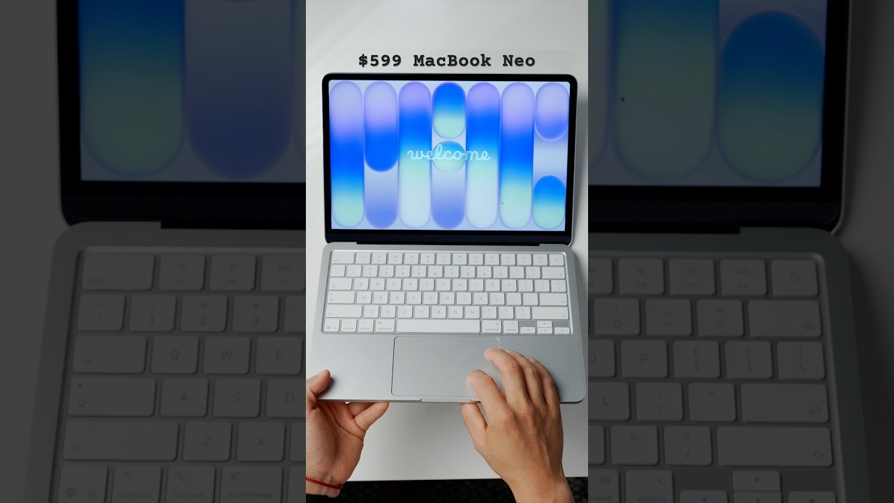 Unboxing the $600 MacBook Neo in Silver 🩶 - YouTube