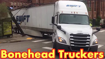 Bonehead Truckers of the Week | Swing Wide It’s a Friggen Trailer