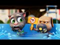 Talking Tom 🐱 Indisciplina en la Piscina 💫 Capítulo 215 🔥 Dibujos Animados en Español