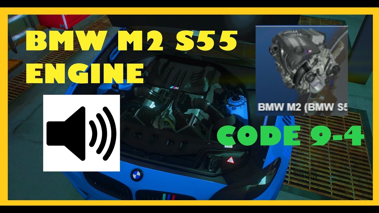 Bmw M2 S55 Engine Sound - Code 9-4 Carmeet Fievm Server - YouTube