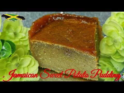 HOW TO MAKE JAMAICAN SWEET POTATO PUDDING | JAMAICAN VIBES Collab With ...