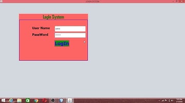 How To Connect Database MS Access To Login System in Java Netbeans
