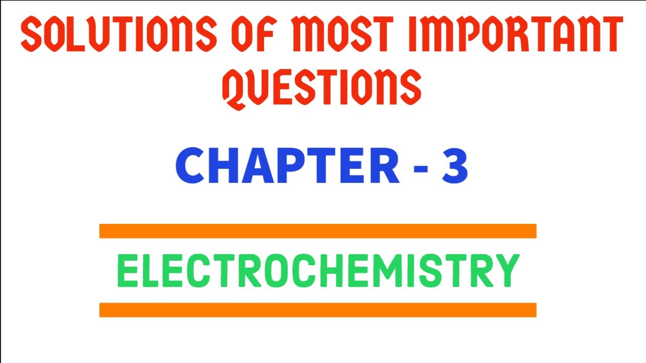 case study questions electrochemistry