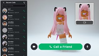 NEW ROBLOX VIDEO CALL UPDATE 💀