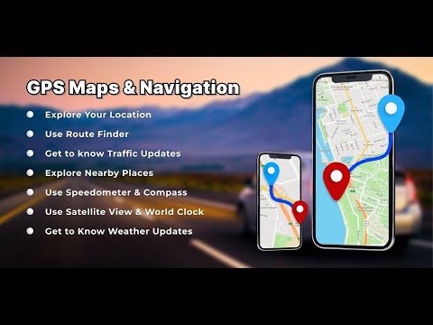 Peta GPS Rute Navigasi