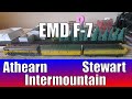 Athearn Stewart Intermountain F7s