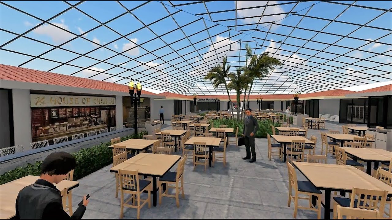 3D Walkthrough Animation - Virtual 3D TOUR - MALL Minas Gerais