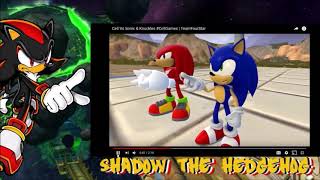 Shadow Reacts to Cell VS Sonic & Knuckles #CellGames
