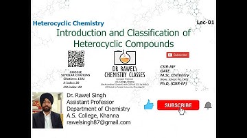 |Introduction and classification of heterocyclic compounds|#MSc#GATE#CSIRJRF#NET#JAM#Heteroaromatic