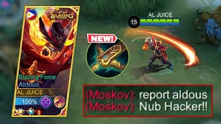 Moonton Thanks For This New Aldous One Shot Build 100 Damage Hack