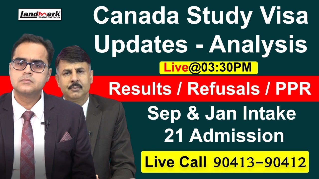 Canada Study Visa Updates & Analysis | PPR, Refusals & Results - YouTube