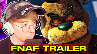 Reacting To The Five Nights At Freddys Movie Trailer