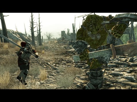 Legate Lanius Vs Behemoth | Fallout: New Vegas NPC Battles