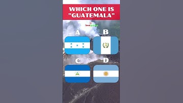 WHICH ONE IS GUATEMALA?? FLAG QUIZ PT.8 #flag #quiz #challenge