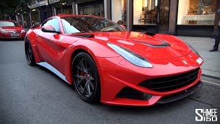 One of the most badass cars to arrive in london for summer is novitec
n-largo version ferrari f12. visually it's insane, wide bodykit,
carbon diff...