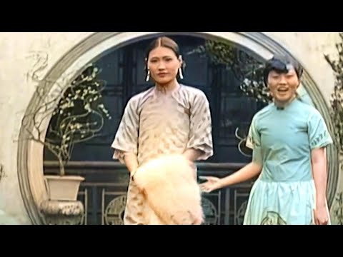 1929年民国名媛时装秀：服装多种多样，名媛漂亮至极！
