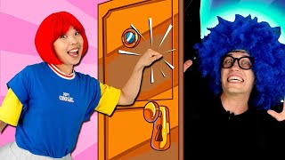 Knock Knock, Who's At The Door? | Kids Songs And Nursery Rhymes | Dominoki