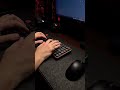 Nuphy Air75 V3 Nebula Black. Red Nano Switch
