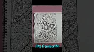 ഇന്നൊരു zentangle art കാണാം🖋️😍