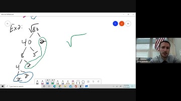 Simplifying Radicals using a factor tree.