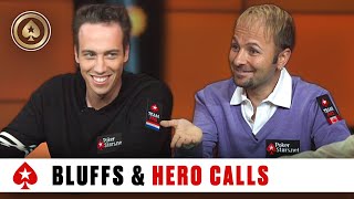 SICK bluffs and CRAZY hero calls ♠ Best of The Big Game ♠ PokerStars