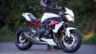 Triumph Street Triple R Arrow Exhaust by elz230 3,916 views 7 years ago 1 minute, 45 seconds