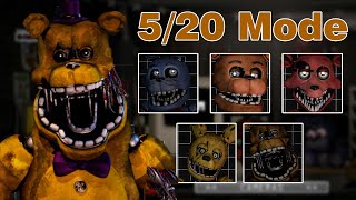 FNAB Remastered Tamat!!! - Five Nights at Bonnie Remastered : Night 4 - 7 (5/20 Mode)