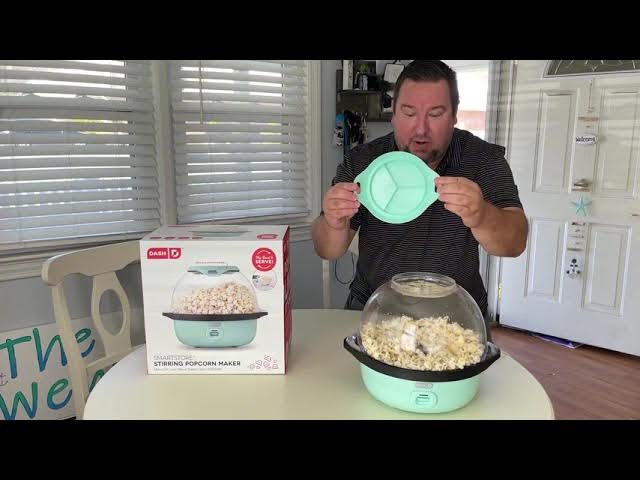 Dash SmartStore™ Stirring Popcorn Maker, Electric Popcorn Machine