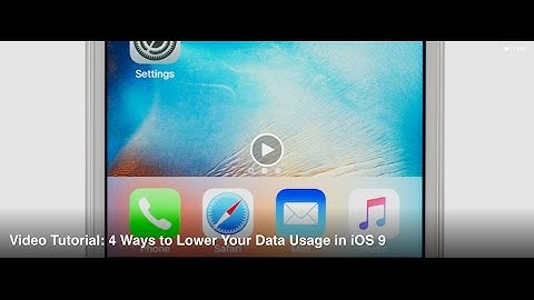 4 Ways to Lower Data Usage on Your iPhone