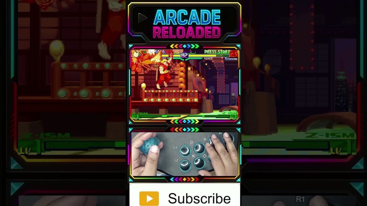 Ken vs Sodom 🔥 Intense Fight | Street Fighter Zero 3 