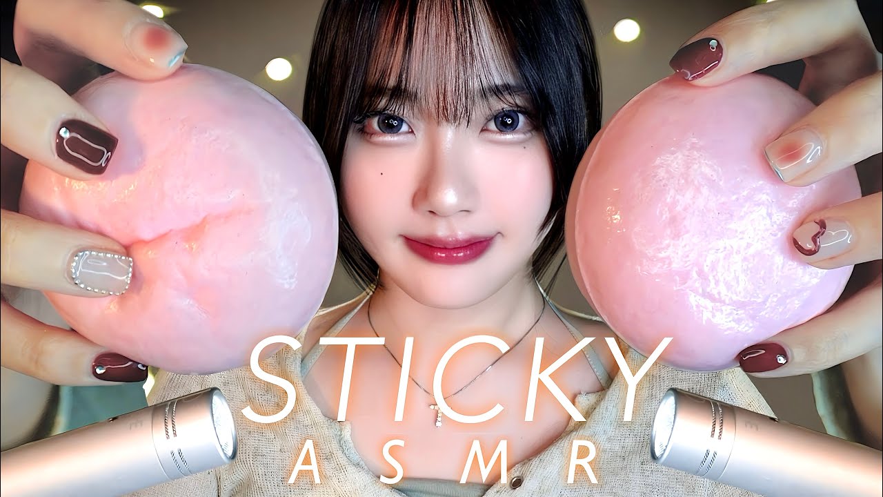 Липкий ASMR: экстремальное покалывание при постукивании кончиками пальцев🤤Part,3