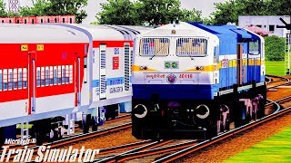 Loco Change At New Jalpaiguri Due To Loco Fail Msts Open Rails