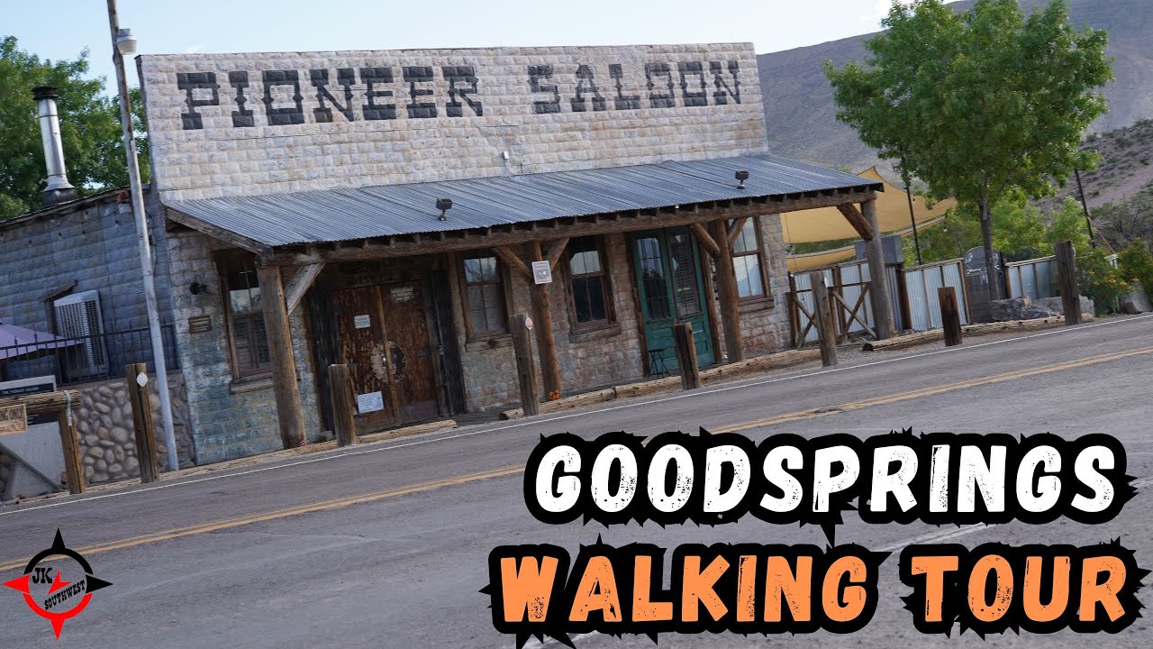 Walking tour of Goodsprings Nevada YouTube